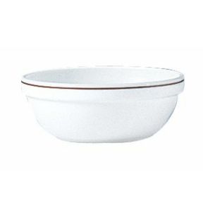 Saladier rond blanc verre opal Ø 12,1 cm Restaurant Filet Bordeaux Arcoroc