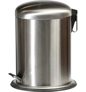 Poubelle à pédale 5 L Ø 24 cm 31 cm Probbax