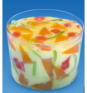 Verrine transparent plastique Ø 8,3 cm 25 cl Alphaform (30 pièces)