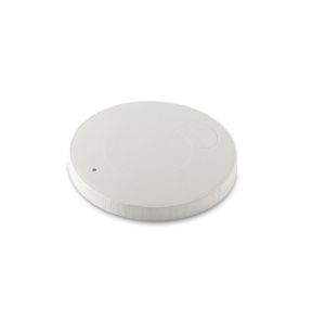 Couvercle carton pour gobelet blanc papier Ø 9 cm Alphaform (50 pièces)