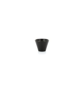 Pot à sauce rond noir porcelaine culinaire Ø 6,3 cm Equinoxe Revol