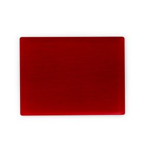 Plat de présentation acrylique rouge 53x32,5 cm Pap Platex
