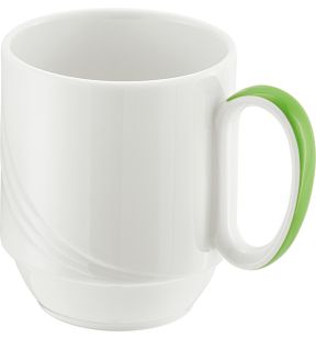 Tasse à déjeuner blanc porcelaine 28 cl Ø 7,9 cm Donna Senior Schonwald