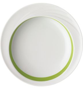 Assiette creuse rond blanc porcelaine Ø 23 cm Donna Senior Schonwald