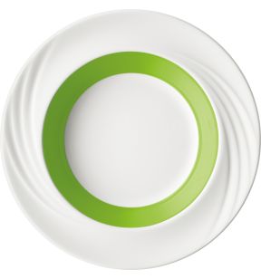 Assiette creuse rond blanc porcelaine Ø 23 cm Donna Senior Schonwald