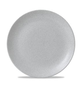 Plat bord met rand rond wit verglaasd Ø 26 Evo Origins Dudson