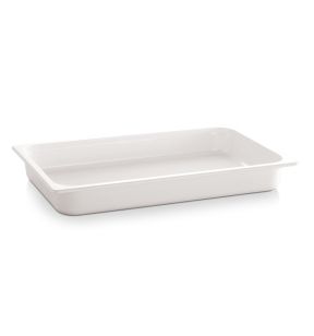 Bac mélamine blanc 36,5x26,5x6,5 cm 3,4 L Ecoline Aps