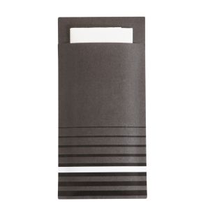 Pochette gris ouate de cellulose 10x20 cm Isi Pro.mundi (200 pièces)