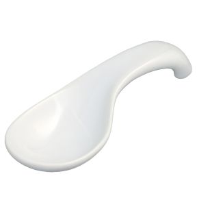 Cuillère à cocktail blanc porcelaine culinaire 11,5 cm Les Essentiels Revol