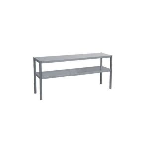 Chef's plank inox 150 x 40 2 niveaus without headboard 25 kg Pro.inox