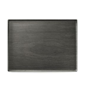 Plateau mélamine marron 40x30 cm Matt Platex