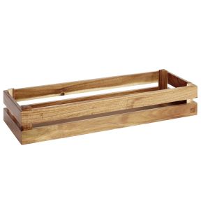 Caisse GN 2/4 bois 55,5x18,5x10,5 cm Superbox Aps