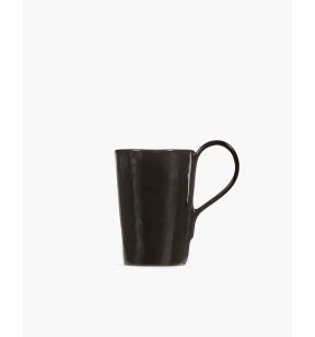 Mug rond ébène grès émaillé 12 cm La Mère Serax