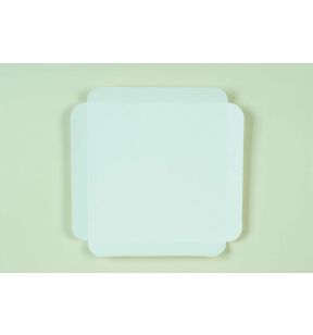 Carré rainé blanc 13x13 cm (250 pièces)