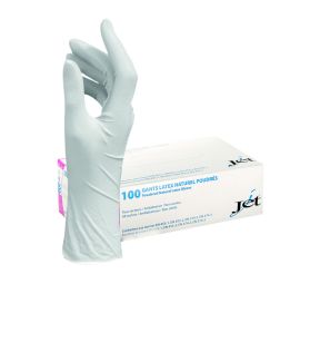Latexhandschoenen doorzichtig XL (100 eenheden)