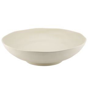 Grand plat creux mélamine blanc Ø 33,8 cm 9,2 cm 4 L Pigment Dalebrook