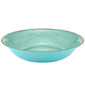 Grote diepe schaal melamine blauw Ø 35 7 3.5 L Casablanca Dalebrook