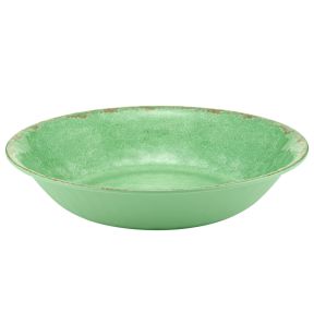 Grand plat creux mélamine vert Ø 35 cm 7 cm 3,5 L Casablanca Dalebrook