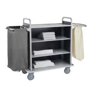 Serveerwagen 4 niveaus L staal xx133.3 Ibiza Caddie Hotel