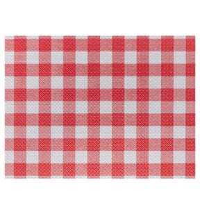 Set de table rouge papier 40x30 cm Manufacture De L'ephemere (500 pièces)