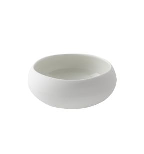 Coupelle blanc porcelaine Ø 12 cm Iris