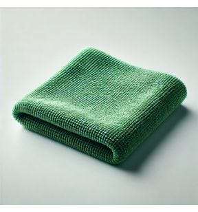 Set van 5 microvezel schoteldoeken groen x40 (5 eenheden)