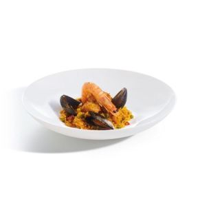 Assiette creuse verre opal Evolutions  Arcoroc