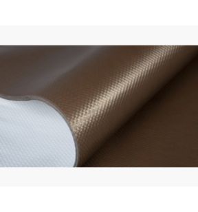 Nappe marron papier 60x60 cm Tisslack Cogir (400 pièces)