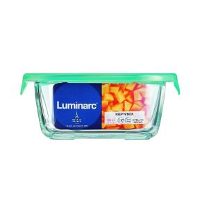 Boîte avec couvercle hermétique transparent verre trempé 17,6 cm Keep'n Box Luminarc