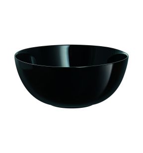 Slakom rond zwart glass gehard Ø 21 Diwali Luminarc