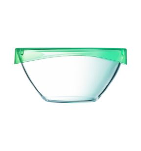 Saladier avec couvercle hermétique transparent verre trempé Ø 17 cm Keep'n Box Luminarc