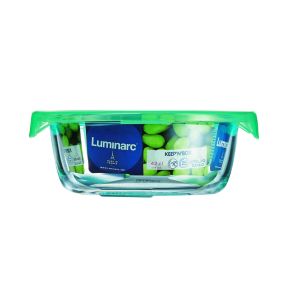 Boîte avec couvercle hermétique transparent verre trempé 13,8 cm Keep'n Box Luminarc