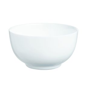 Saladier rond blanc verre opal Ø 26 cm Diwali Luminarc