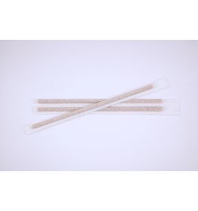 Pailles emballées individuellement bagasse Ø 0,6 cm 21 cm Les Nouvelles Pailles (250 pièces)
