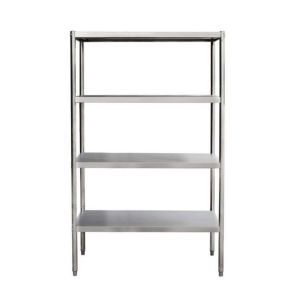 Rekken inox 180 mm x 40 mm 80 kg 4 planken Pro.inox
