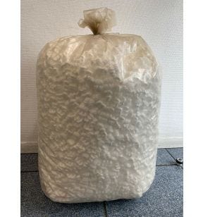 Vuilniszak plastic doorzichtig 160 L 50 micron (100 stuks)