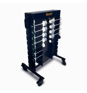 Servante de chargement pour lampes à led noir 85 cm x 150 cm Securit