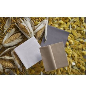 Serviettes brun non tissé 40x40 cm Bio Dunisoft Duni (60 pièces)