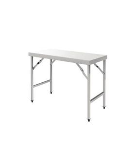 Klaptafel inox 180 x 85 without headboard without shelf Pro.inox