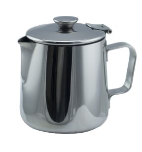 Theepot ovaal grijs 18/10 35 cl 11.5 cm Dolce Pro.mundi