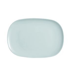 Plat rectangulaire gris verre opal 35 cm Diwali Luminarc