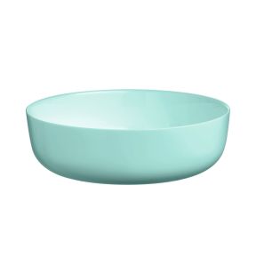 Saladier droit rond bleu verre opal Ø 22 cm Diwali Luminarc