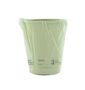 Verre à dents en bambou emballé individuellement bois (1000 pièces)