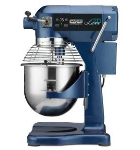 Mixer blauw 19 L 1100 W 230V Luna Waring